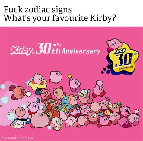 Whats Your Favourite Rkirby