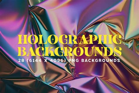 Holographic Wallpaper Pack Oliur Free Hipfonts