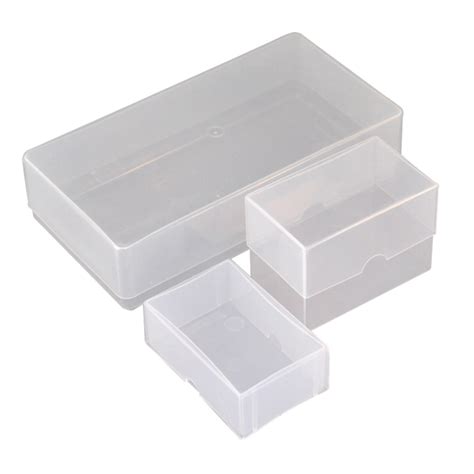 Rigid Plastic Boxes 3 X 5 Inch Index Card Case By Better Office