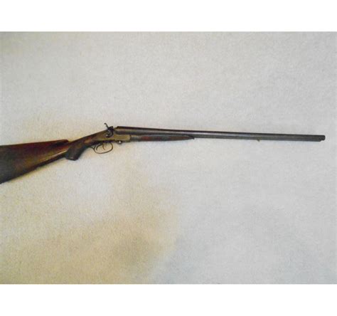 Double Barrel Black Powder Shotgun