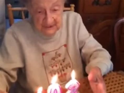 Grandma 102 Blows Out Teeth Instead Of Birthday Candles North Haven