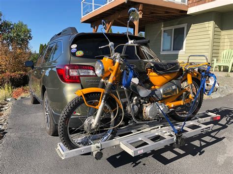 Harbor Freighthaul Master Motorcycle Carrier For Use With A Ct90