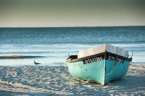 Traditional Fishing Boat On Beach Photograph By Max Paddler Fine Art