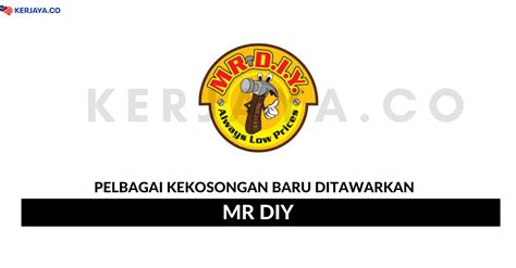 Mr diy kl gateway : Jawatan Kosong Terkini MR DIY ~ Eksekutif, Pelatih ...