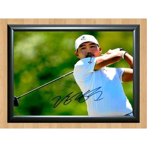 Sung Kang Golf Signed Autographed Poster Photo Memorabilia A4 83x117