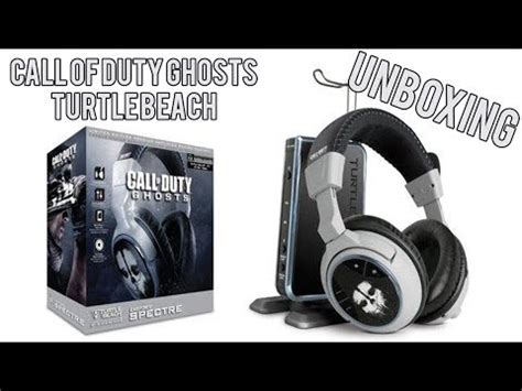 Unboxing Turtle Beach Call Of Duty Ghosts Spectre Headset Pt Br