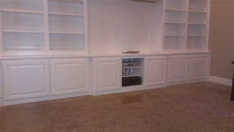 Custom Made White Wall Unit By Top Quality Cabinets