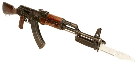 Deactivated Russian Made Kalashnikov Akm Ak47 Assault Rifle With