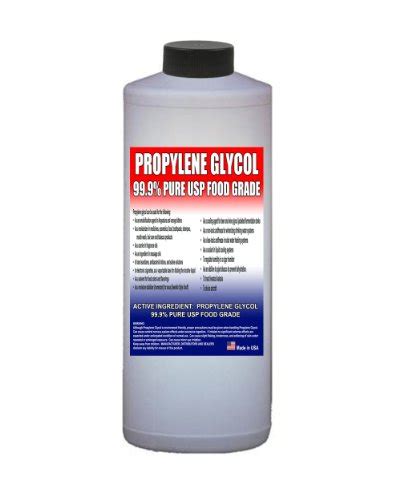 Propylene glycol usp what are the different types of propylene glycol? Propylene Glycol - Food Grade USP - 1 Quart (32 Oz.) | eBay