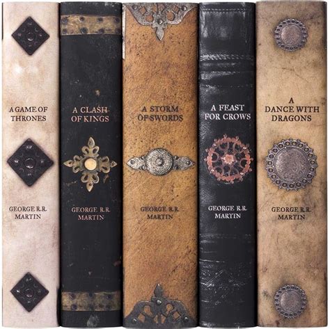 Game Of Thrones Book Set Leather Zbooksi