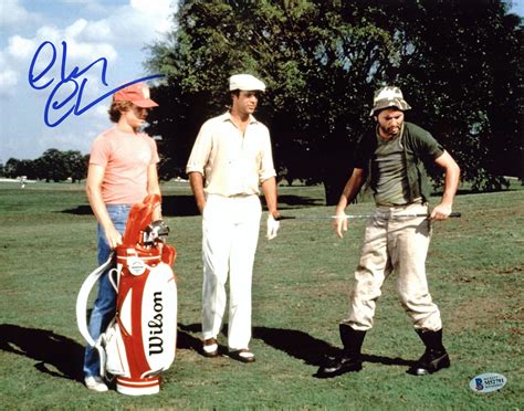 Chevy Chase Caddyshack Authentic Signed 11x14 Photo Autographed Bas