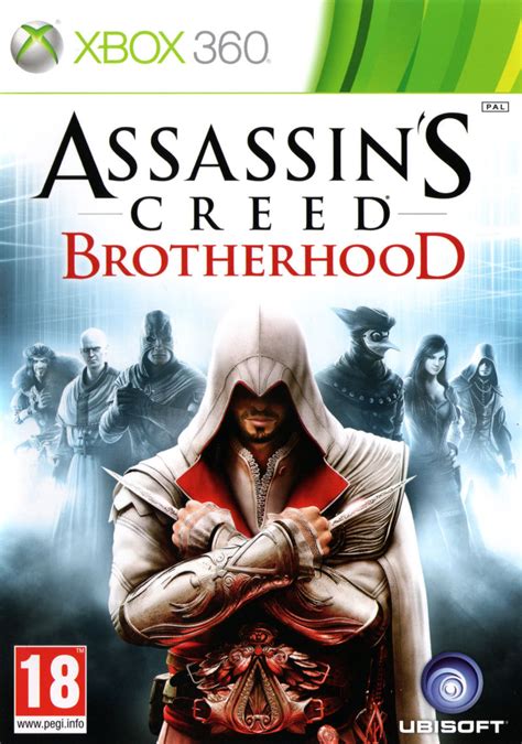 Assassins Creed Brotherhood 2010 Xbox 360 Box Cover Art Mobygames