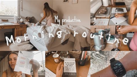 My Productive Morning Routine Summer Morning Routine Youtube