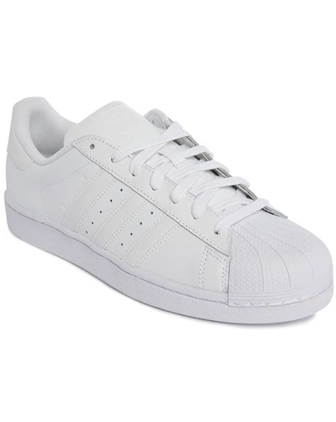 Adidas Originals Superstar Classic Mono White Leather