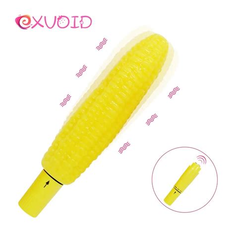 Exvoid Dildo Vibrator Silicone G Spot Massager Adult Products Strong