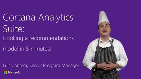 Cortana Analytics Building A Recommendations Model In 5 Minutes Youtube