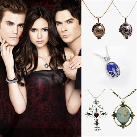 The Vampire Diaries Necklace Vintage Trendy Clavicle Chain Elena