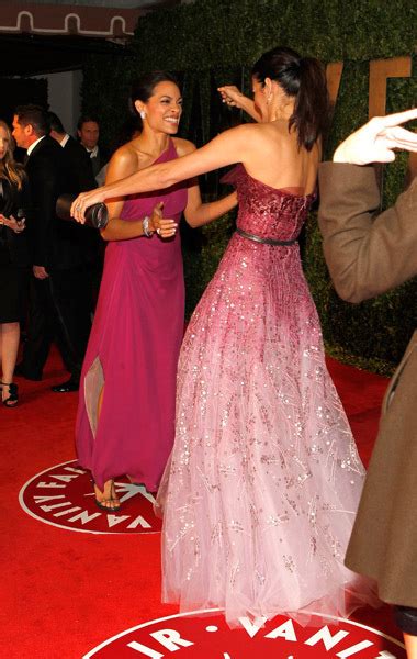 Angie 2010 Vanity Fair Oscar Party Arrivals Angie Harmon Photo