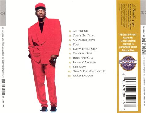 Bobby Brown 20th Century Masters The Best Of Bobby Brown 2005