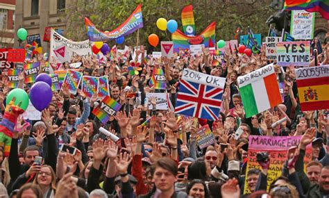 Thousands Rally For Gay Marriage In Australia Ahead Of Vote