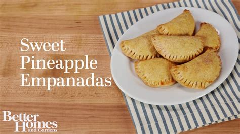 Sweet Pineapple Empanadas Youtube