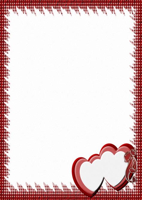 Free Valentines Day A4 Template Downloads Valentine