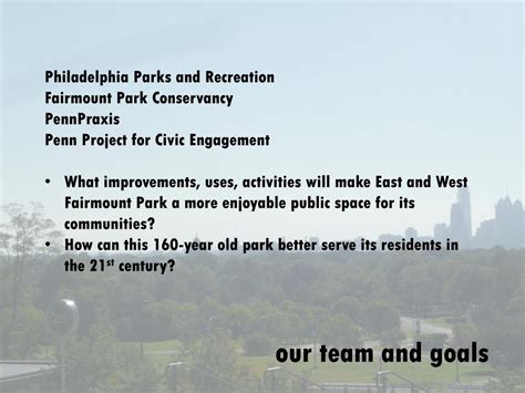 Ppt A Community Vision And Action Plan F Or East And West Fairmount