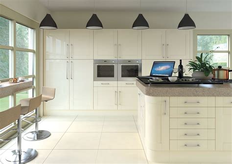 There's plenty to choose from. Shaker Gloss Cream | Replacement kitchen doors, Kitchen ...