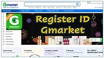 How to register ID Global Gmarket in South Korea - YouTube