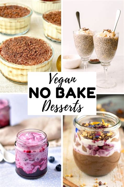 14 Delicious No Bake Vegan Desserts Vegan On Board