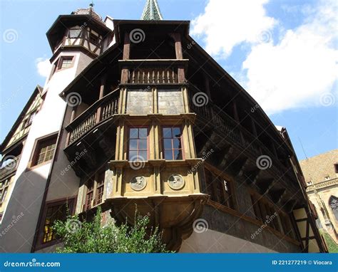 Colmar 8th August Maison Pfister House From Old Town Of Colmar In