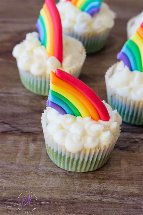 Rainbow Cupcakes Crazy Adventures In Parenting