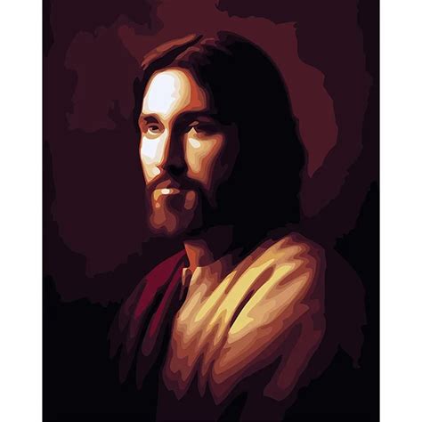 6 Style Famous Religion Oil Painting Of Jesus Christ 4050cm Painting