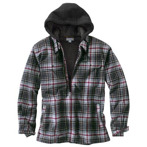 Upc 886859583952 Mens Hooded Flannel Shirt Jacket