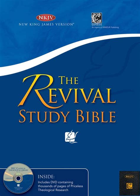The Revival Study Bible Leather Black Armour Publishing