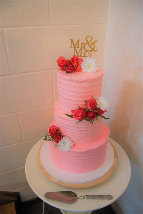 Buttercream Wedding Cake 595 • Temptation Cakes Temptation Cakes
