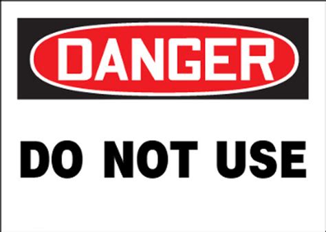 danger do not use without guard sign
