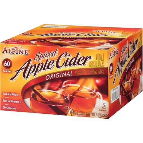 Alpine® Original Spiced Apple Cider Instant Drink Mix 60 74 Oz Pouches