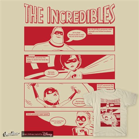 Score The Incredibles Comic By Ellocoart On Threadless
