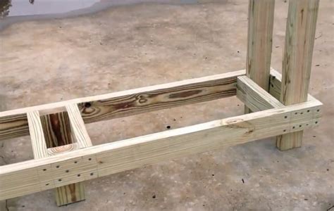 4 Free Firewood Rack Plans Built From 2x4s Two Under 30