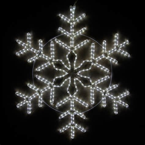 Snowflakes And Stars 36 Led Cool White Snowflake