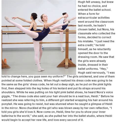 Feminized Into Her New Ballet Life By Bo Dog On Deviantart