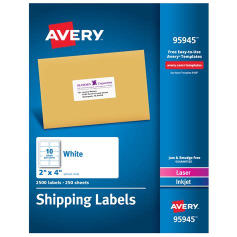 Avery Labels X Template