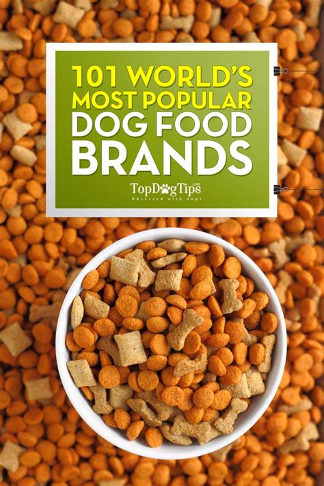 Here are our top 10 best dry dog food brands on sale in 2021. 101 World's Most Popular Dog Food Brands - Top Dog Tips