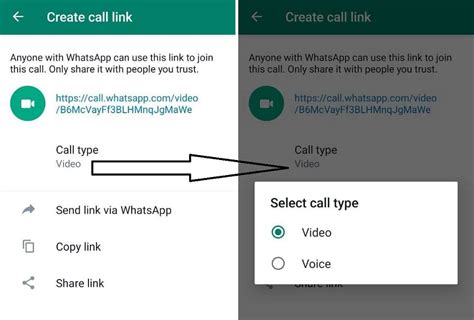 Create Call Link Whatsapp How To Create Audio Video Call Link Step By