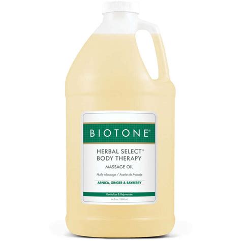 Biotone® Herbal Select® Body Therapy Massage Oil 64 Oz 12 Gallon 1