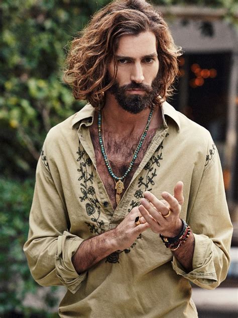 Pin By Jill On Mountain Men Indie Outfits Boho Men Mens Hairstyles