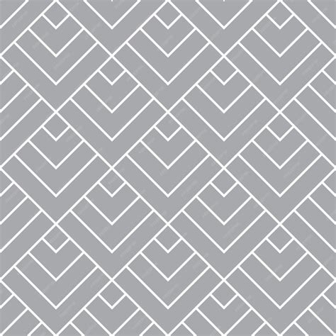 Premium Vector Editable Seamless Geometric Pattern Tile With White