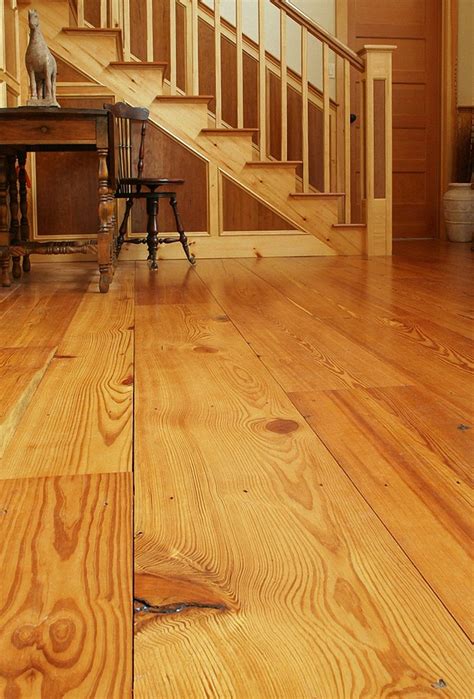 Wide Plank Solid Pine Floors Heart Pine Flooring Pine Floors Hardwood