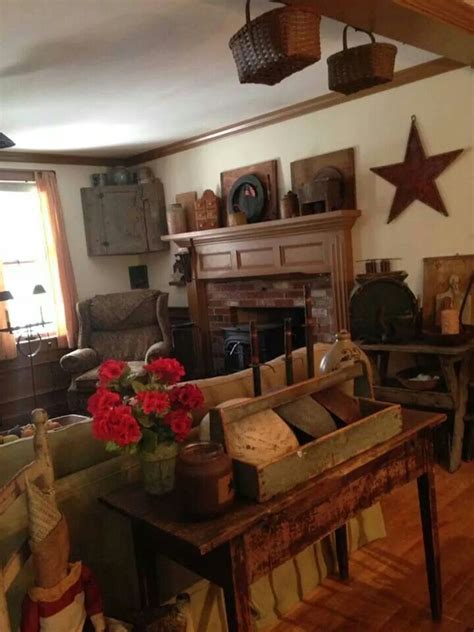 Full Of Antique And Rustic Home Country House Decor Primitive Living